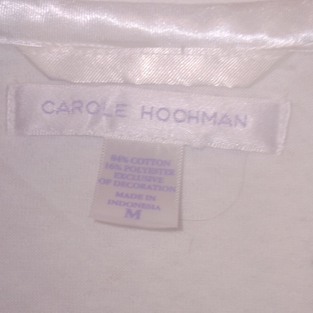 Midnight by Carole Hochman Pink Floral Robe - Picture 2 of 3